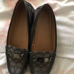 Coach shoes in gently used condition